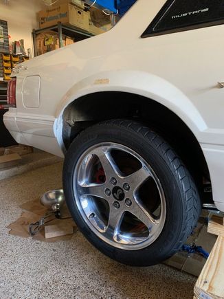 These are genuine Ford wheels that I had to wait about 6 months for back in 2007.  When they finally arrived and I opened the first box, wow!  They were worth the wait.