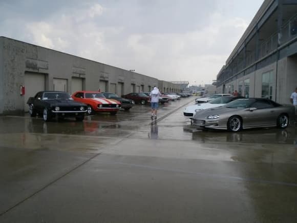 In the pits @ IMS