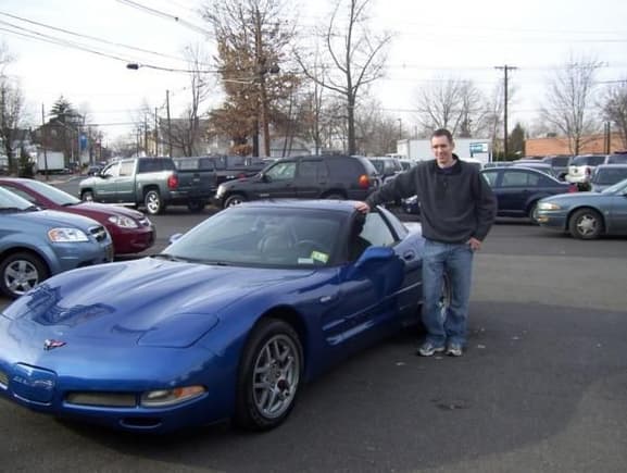 Picking it up in New Jersey - I flew up from Virginia without telling my wife and got home that night with it...she was a little upset but got over it quickly since she loves corvettes.