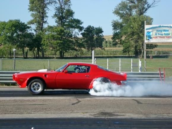 My dads 73 Trans am.. 474 Pontiac Fuel injected 100% ethonal... test run. Hopes of low 10's next year