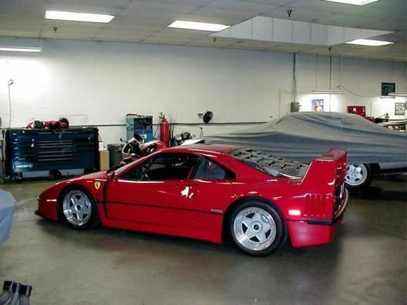 F40 with my RC and Matco