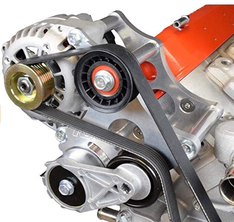 HIGH MOUNT Alternator setup, F Body, passenger side, WHICH ONE