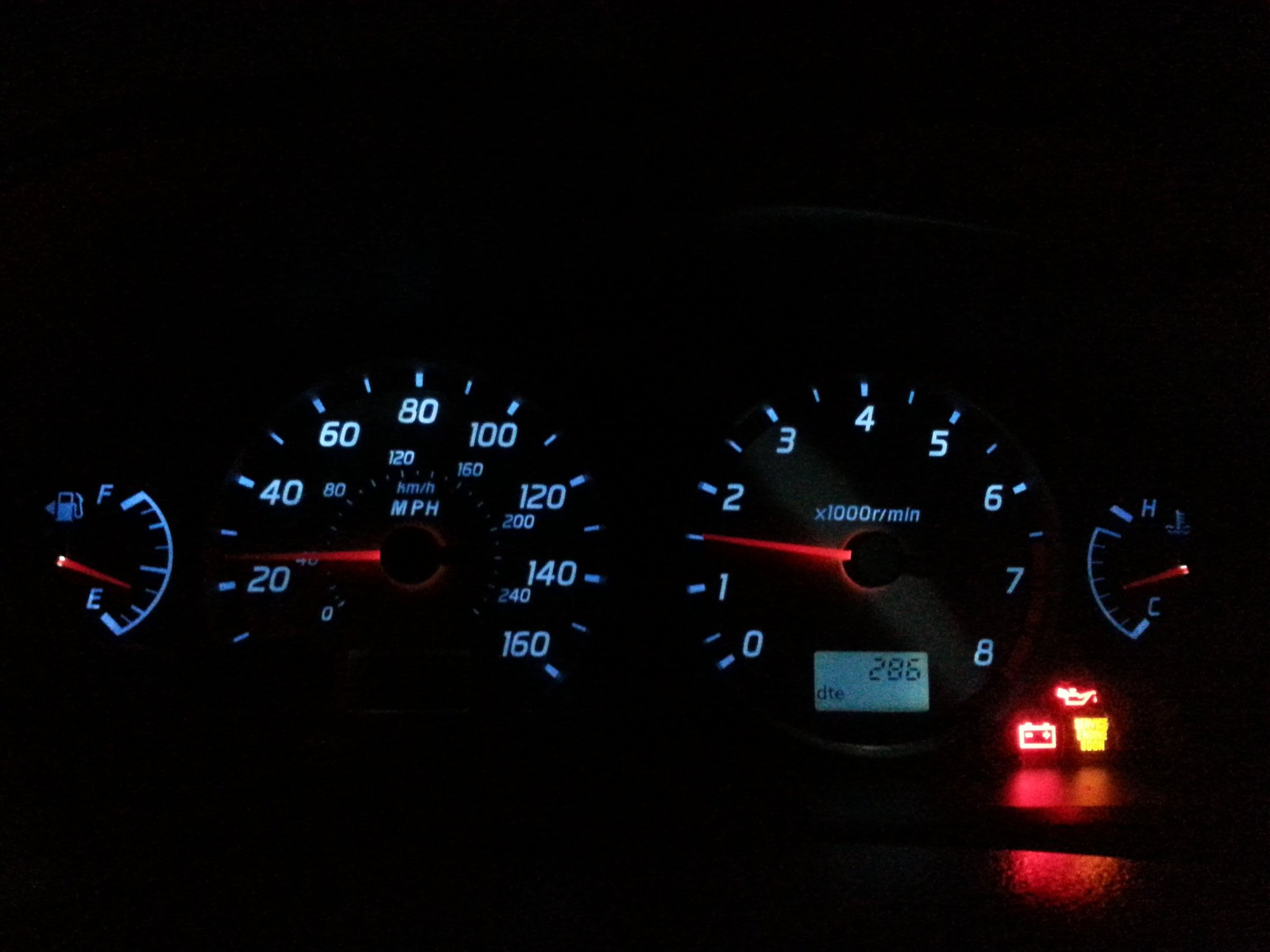 Gas Gauge Reads Full 90 Of The Time Maxima Forums