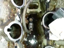 I was shocked to find the Knock sensor flooded out!!!