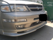 Test fitting front lip