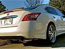 REAR BUMPER VALANCE BLACKED OUT