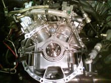 Pic 5

*camera pic*

took a pic of the vq35 while changing the flywheel