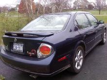 Side view, dent/scratch on passenger door can't be seen to easily from this angle