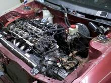 Engine mostly put back together