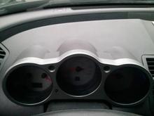 These gauges take some getting used to. They're awkwardly cool.