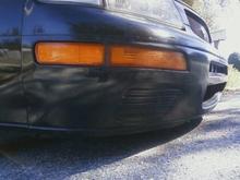 too low coming out og the drive way