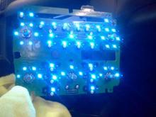 Blue LED Radio Climate Control
