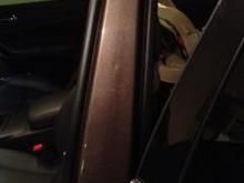 Drivers side B pillar, right side same.