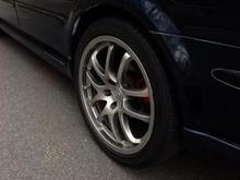 G35 coupe 19" rays!