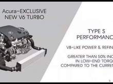 Type S TLX. The numbers haven't been released yet. But I'm pretty sure It'll be close to the Infiniti Q50 Red Sport 400.

