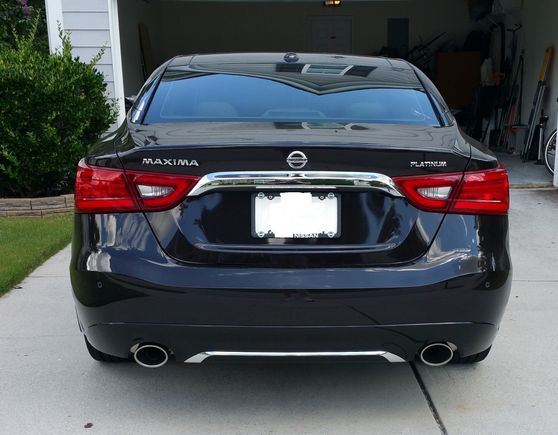 Tints and diffuser installed