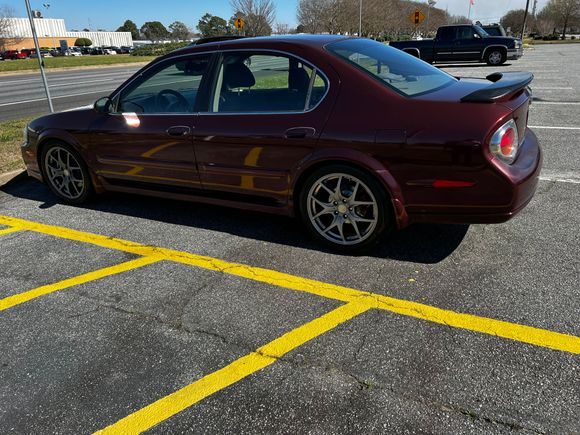 Paint on sides looks good but top, hood and trunk do not