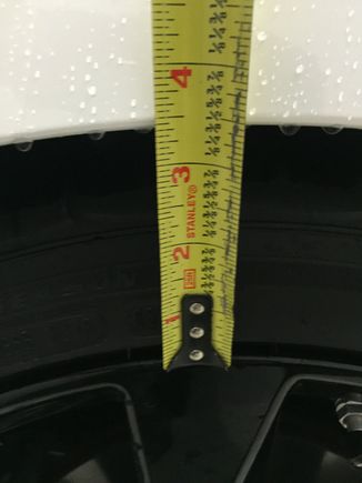 front height after