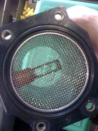 after i cleaned my mass airflow sensor ....
