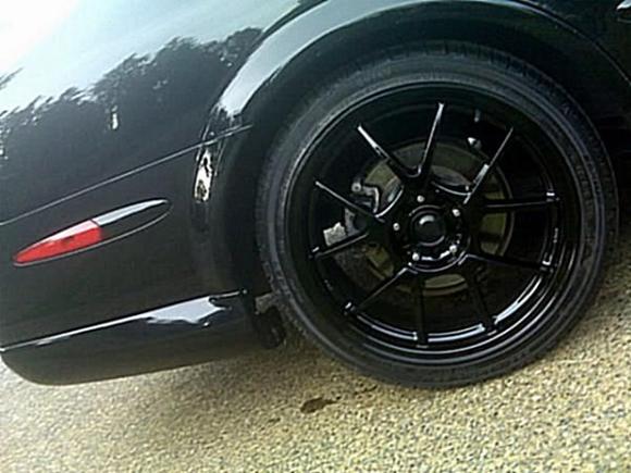 Black Wheels Rear Shot