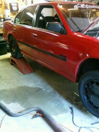 During exhaust job