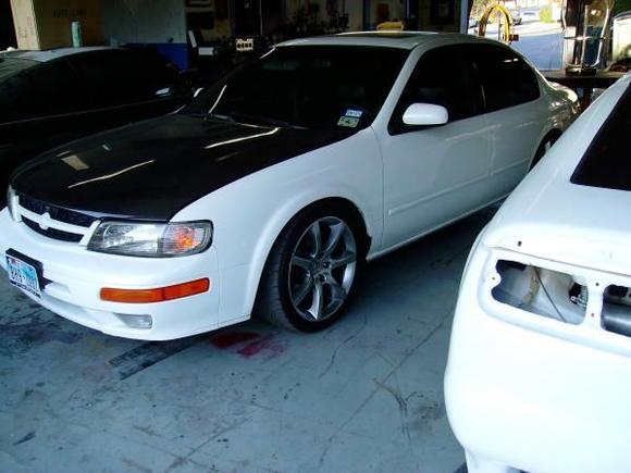 I.P.S.210'S A32 MAXIMA 99 SE (VQ35 SWAP IN PROCESS)
DEAD IN SHOP WAITING FOR VQ35DE TO COME
