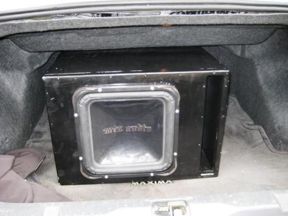MTX 12" subwoofer