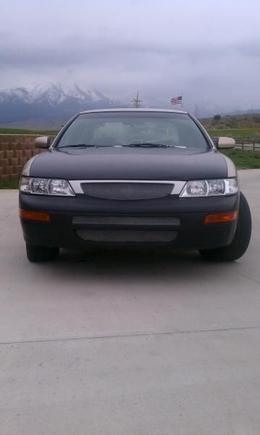new mesh inserts in grille and bumper