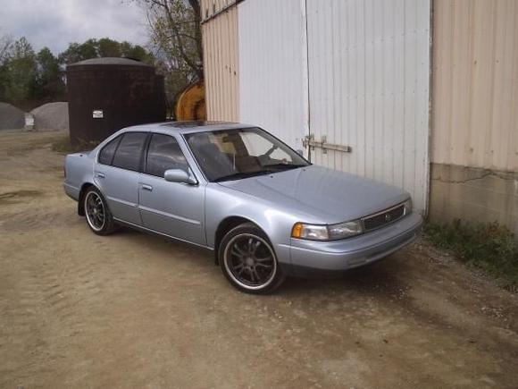 the front (she looks normal anyway)