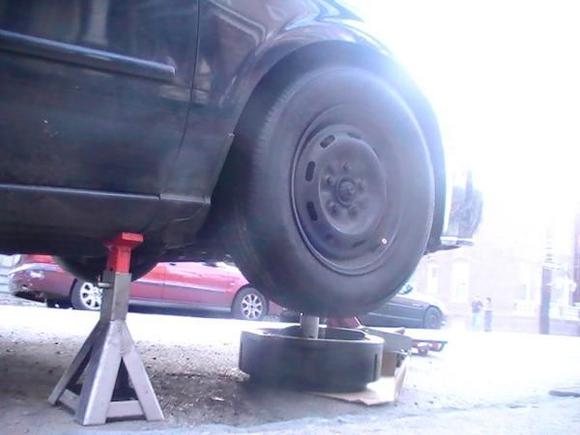 quick oil change (mobil one all day)
