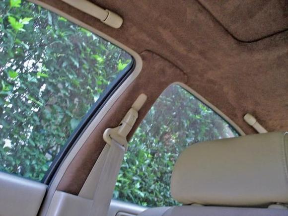ultrasuede headliner