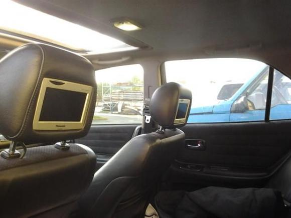 Panasonic headrests,  Oh and that's a 12 smd panel dome.