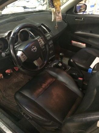 6 Speed Manual Black leather