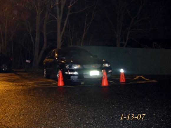 Maxine with cones