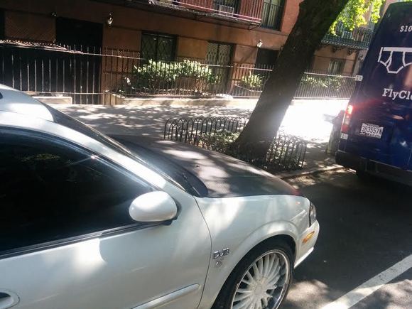 2 Months after Owning Car. Upgrades, 20in Rims, Window Tints, Carbon Fiber Hood Wrap, Carbon Fiber Door handles Wrap, Rear Taillight Upgrades(AE Edition)