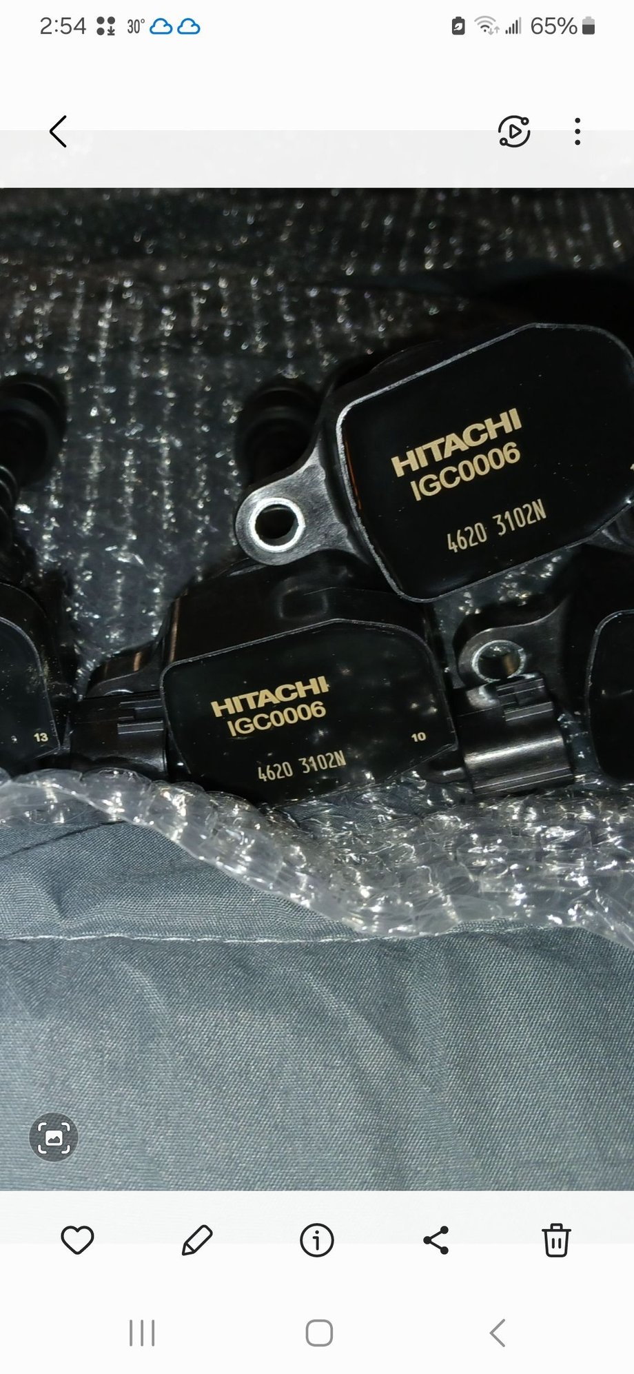 Theres no interchangeable numbers on the coil packs anywhere, except these numbers on the bottom that say 4620 3102N and then (2) numbers to the very bottom right that say 10. Not sure what these numbers mean, but if anyone may understand the meaning of them, I would greatly appreciate it! 