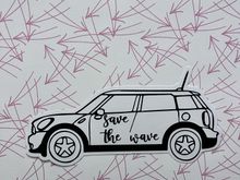 Countryman Save the Wave sticker