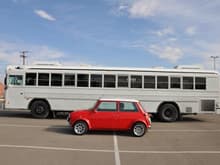 Size Comparison To A Bus