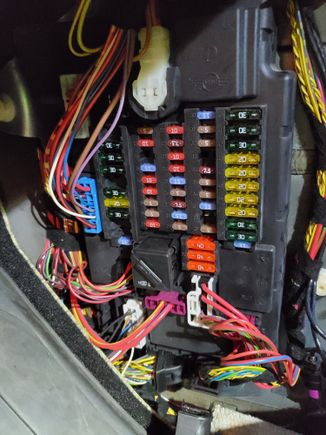 Its located in the passenger side footwell. Jbe fuse box junction box