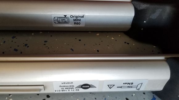 Genuine MINI Roof Rack OEM part # 82-71-2-148-014-BOE 