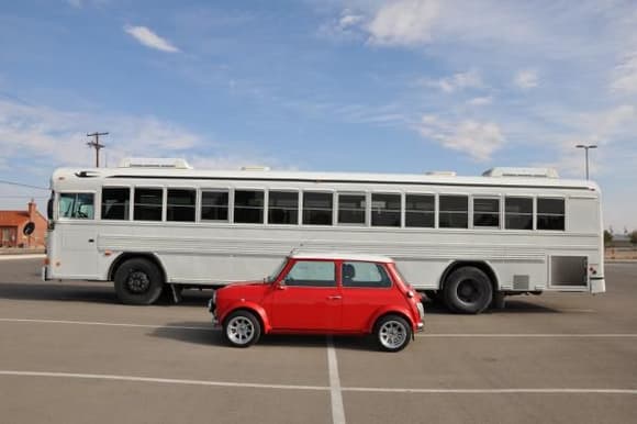 Size Comparison To A Bus