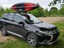 2016 Mitsubishi Outlander GT V6 S AWC, Thule Hull a Port 835PRO, Ascend D10 Sit In Kayak  (11)