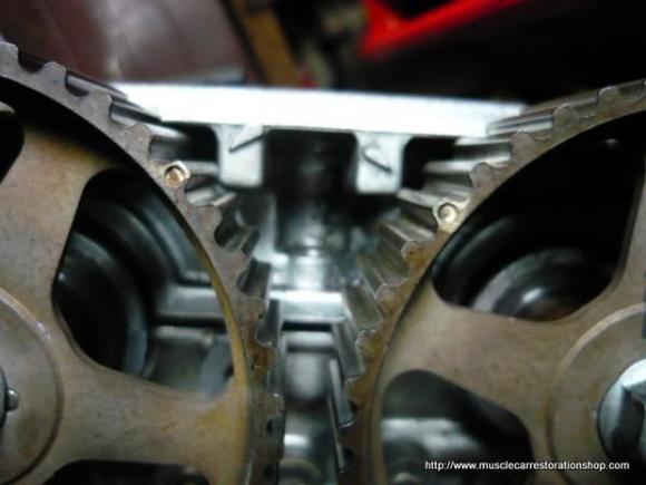 Front dots lined up with arrows on front of head