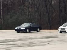 Had to crash the Subaru meet