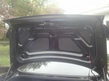 Trunk lid wired up