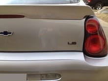 Rear, with &quot;LS&quot; from 99 Monte Carlo
