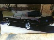 My old "85" SS just after I had gotten it back from the paint shop back in the mid 90`s.  I no longer have this car.
  I do miss it.