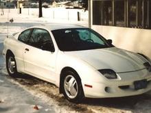 1997 Sunfire GT, I traded in my '89 Sunbird for this.  LOVED this car.  Saved my life TWICE.  In October of '99 a woman t-boned me with her BMW.  Totaled her car, but only damaged the door on this.  Then almost a year to the day later, this car finally met its end by 2 deer and a ditch.  I walked away from both without a scratch!!!