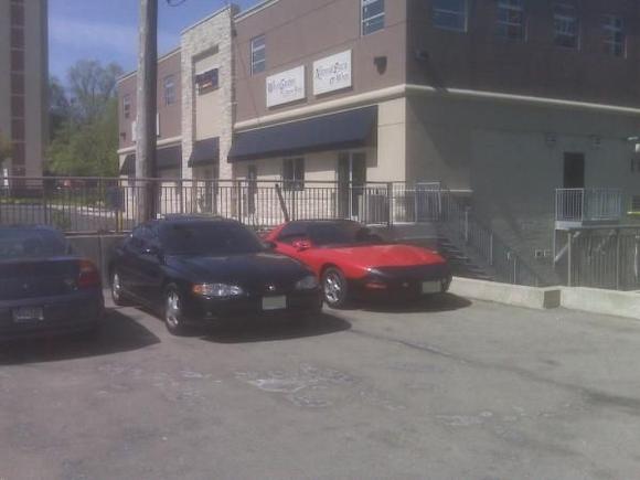 my two girls side by side for the last time, I had to let the firebird go.