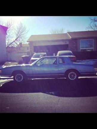 Beautiful day to wash ol' blue.